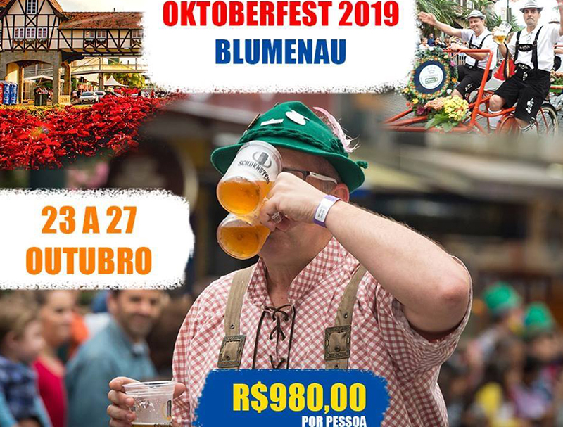 Oktoberfest de Blumenau • 23/out a 27/out/19